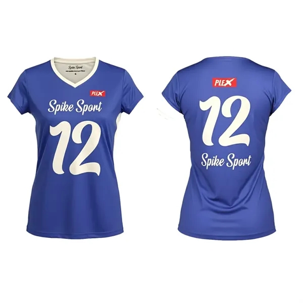 Custom women's volleyball jersey with full-color sublimation imprint - perfect for... from ASI 72657 Active Life Promo / Active Life Promo