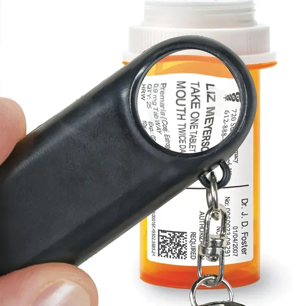 Magnifier and LED light key chain.... from ASI 61125 Hit Promotional Products / Hit®