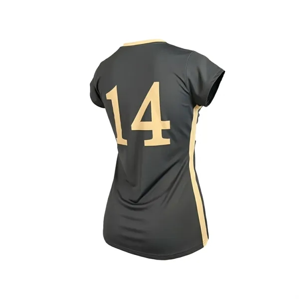Custom women's volleyball jersey with full-color sublimation imprint - perfect for... from ASI 72657 Active Life Promo / Active Life Promo