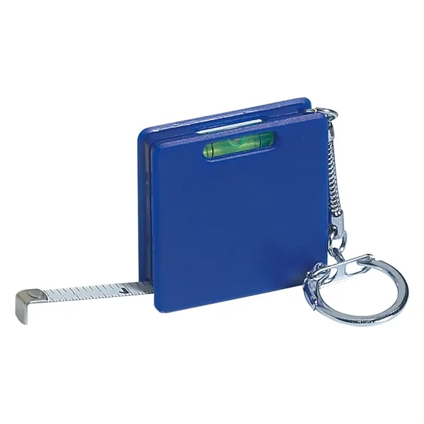 Square level tape measure key tag.... from ASI 61125 Hit Promotional Products / Hit®