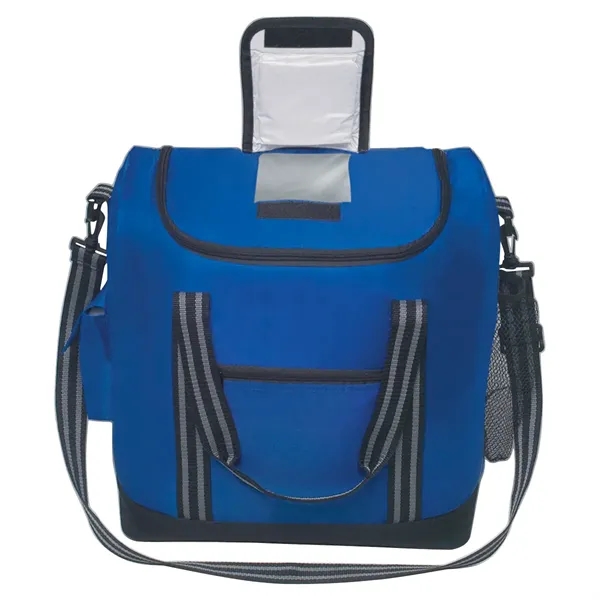 Insulated cooler bag with easy access top compartment.... from ASI 61125 Hit Promotional Products / Hit®