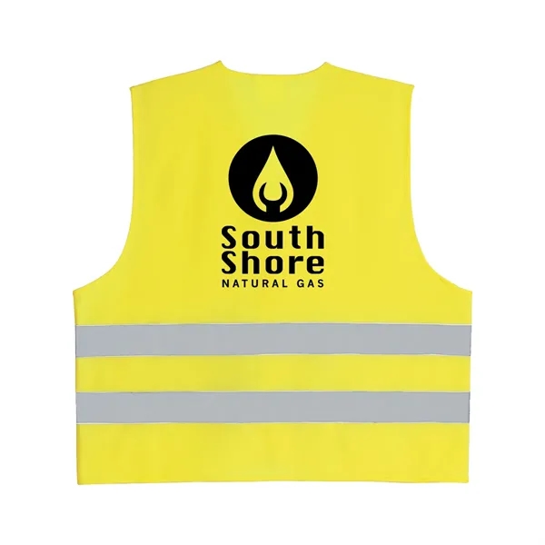 Reflective vest with zippered pouch.... from ASI 61125 Hit Promotional Products / Hit®