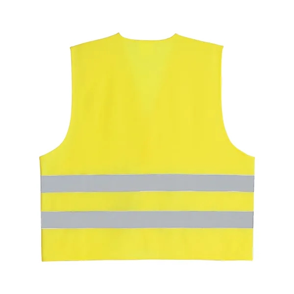 Reflective vest with zippered pouch.... from ASI 61125 Hit Promotional Products / Hit®