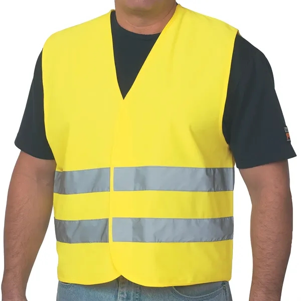 Reflective vest with zippered pouch.... from ASI 61125 Hit Promotional Products / Hit®