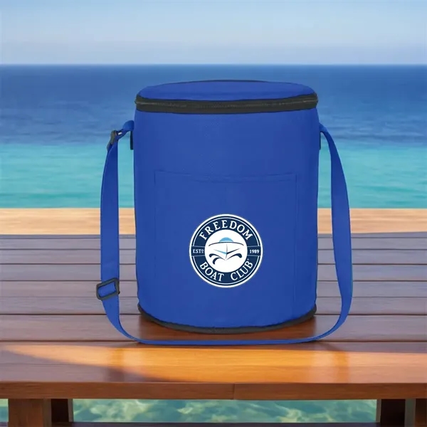 Large insulated cooler bag with foil laminated PE foam insulation.... from ASI 61125 Hit Promotional Products / Hit®