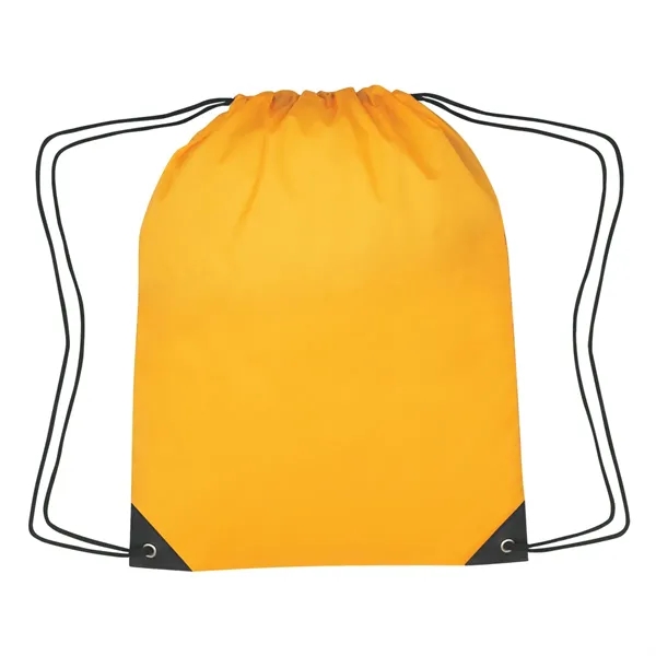 Sports pack with drawstring closure and large front zippered pocket.... from ASI 61125 Hit Promotional Products / Hit®