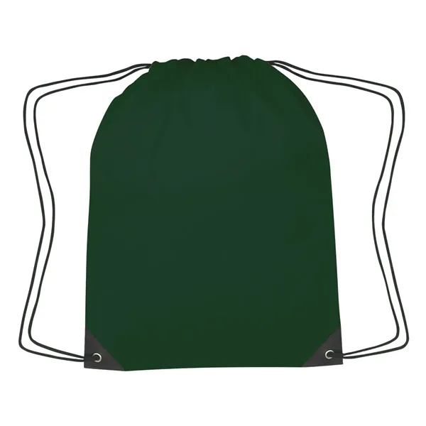 Sports pack with drawstring closure and large front zippered pocket.... from ASI 61125 Hit Promotional Products / Hit®