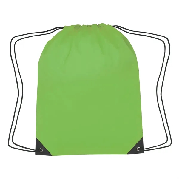 Sports pack with drawstring closure and large front zippered pocket.... from ASI 61125 Hit Promotional Products / Hit®