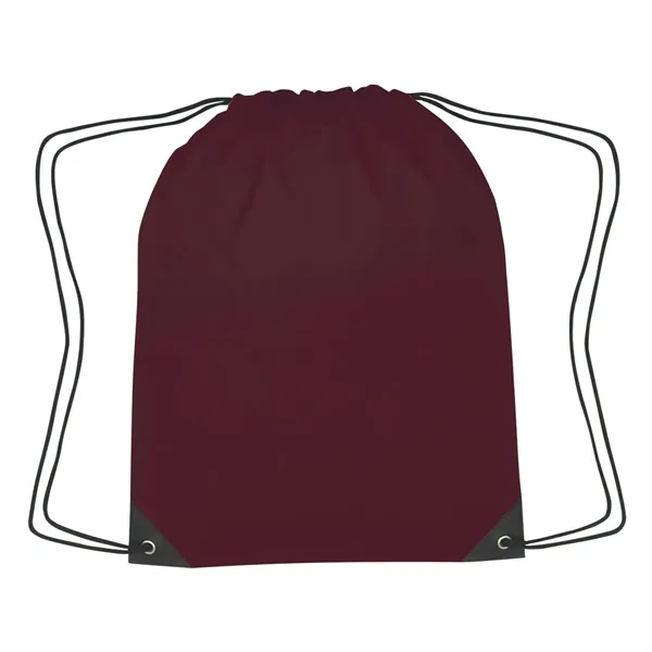 Sports pack with drawstring closure and large front zippered pocket.... from ASI 61125 Hit Promotional Products / Hit®