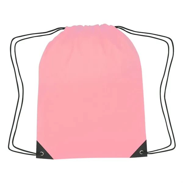 Sports pack with drawstring closure and large front zippered pocket.... from ASI 61125 Hit Promotional Products / Hit®