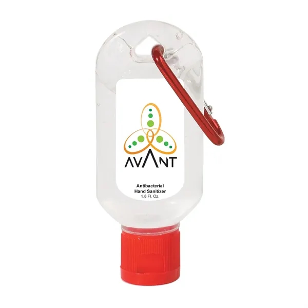 1.7 oz. Hand Sanitizer with Carabiner.  Lightly Scented.... from ASI 61125 Hit Promotional Products / Hit®