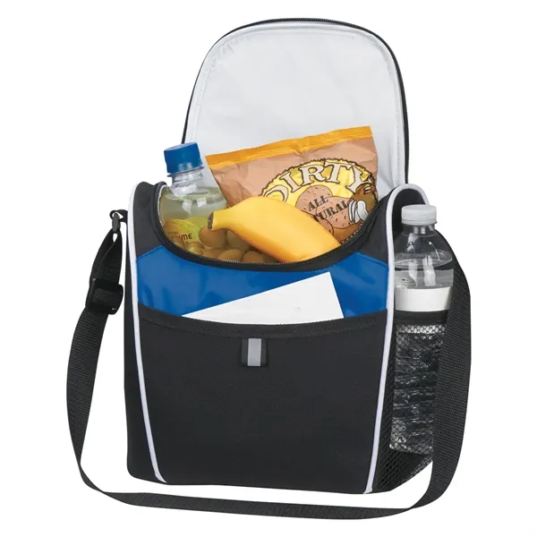 Mesa Lunch Kooler Bag is made of 600 denier polyester with... from ASI 61125 Hit Promotional Products / Hit®