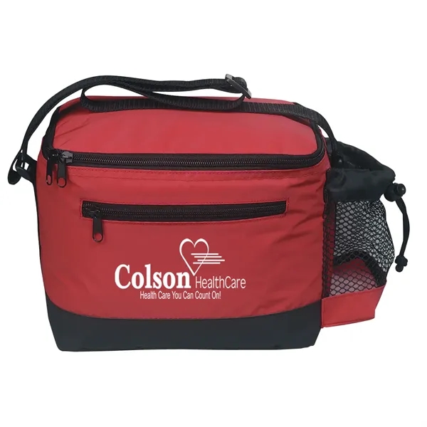 Six Pack Kooler Bag. Made Of 70D Nylon.  PEVA Lining.... from ASI 61125 Hit Promotional Products / Hit®