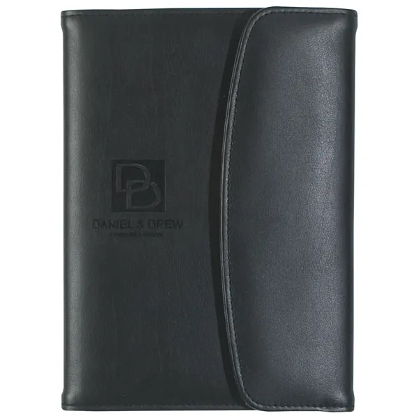 Leather look portfolio with 5" x 7" writing pad.... from ASI 61125 Hit Promotional Products / Hit®