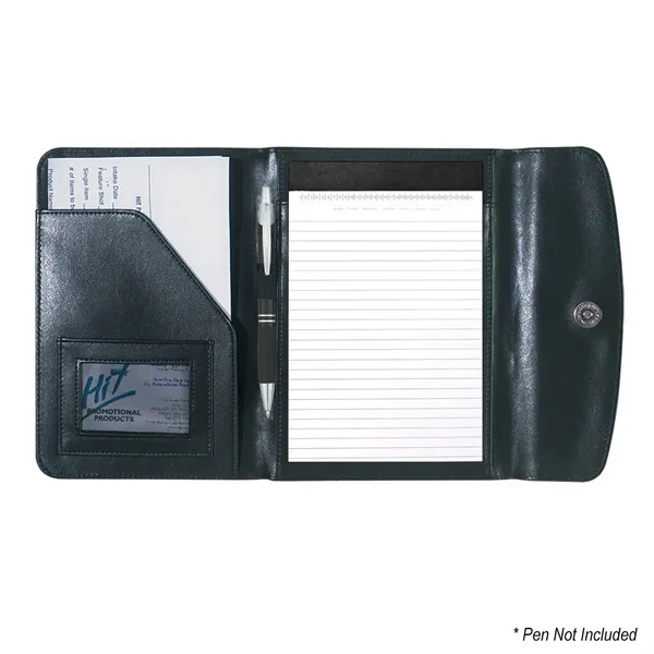 Leather look portfolio with 5" x 7" writing pad.... from ASI 61125 Hit Promotional Products / Hit®
