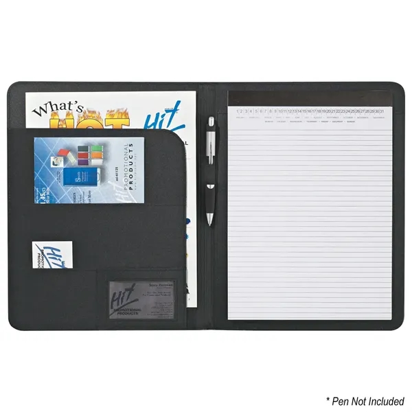 Bonded leather 8 1/2" x 11" portfolio.... from ASI 61125 Hit Promotional Products / Hit®