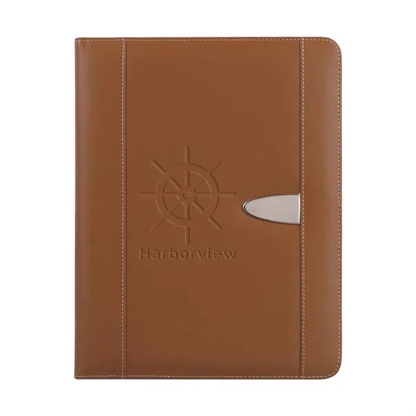 Bonded leather 8 1/2" x 11" portfolio.... from ASI 61125 Hit Promotional Products / Hit®
