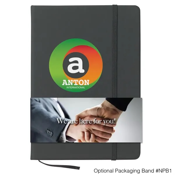 5" x 7" Journal notebook with PVC cover.... from ASI 61125 Hit Promotional Products / Hit®