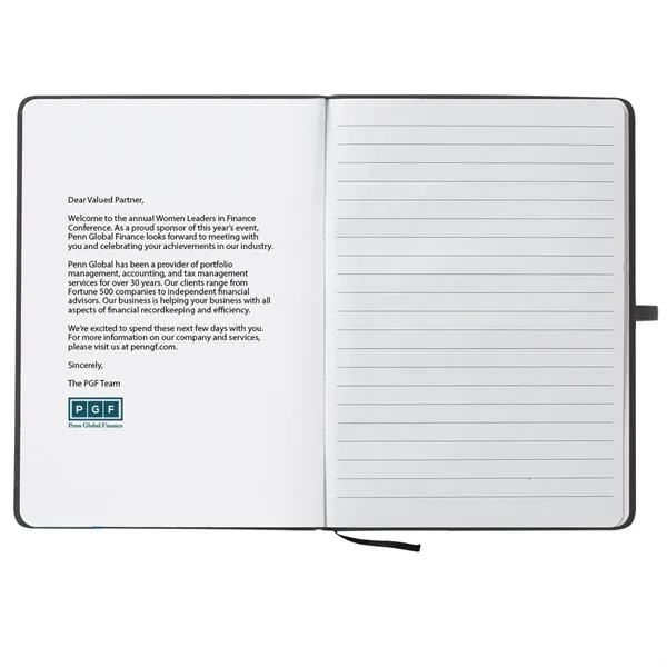 5" x 7" Journal notebook with PVC cover.... from ASI 61125 Hit Promotional Products / Hit®