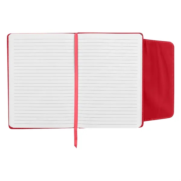 Journal notebook with smooth matte finish.... from ASI 61125 Hit Promotional Products / Hit®