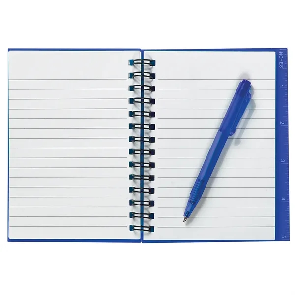 Spiral 50 page lined notebook and pen.... from ASI 61125 Hit Promotional Products / Hit®