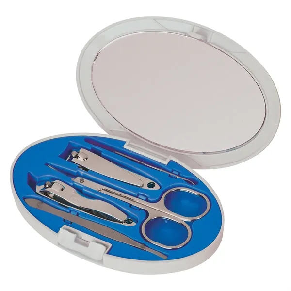 Manicure set with large mirror inside.... from ASI 61125 Hit Promotional Products / Hit®