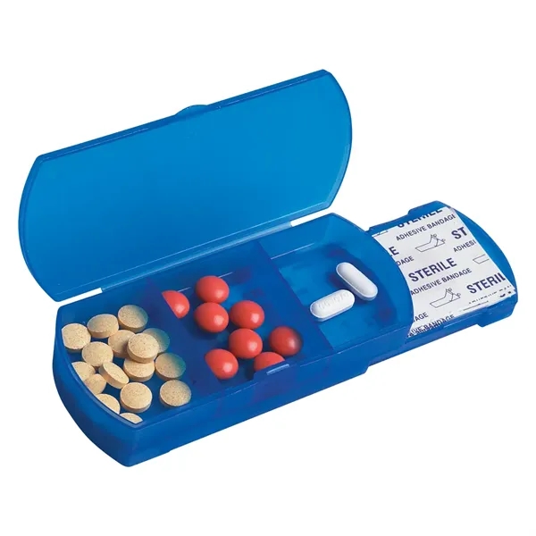 Pill box / bandage dispenser.... from ASI 61125 Hit Promotional Products / Hit®