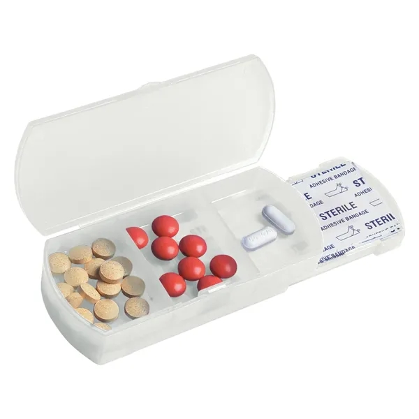 Pill box / bandage dispenser.... from ASI 61125 Hit Promotional Products / Hit®