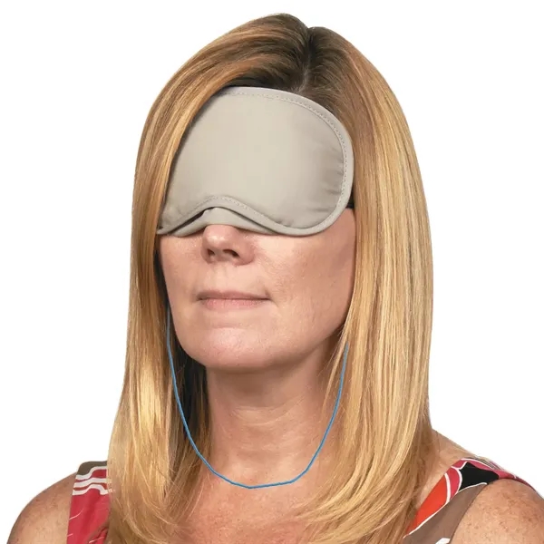 Ear Plugs and Eye Mask Set, great for travel, includes comfort... from ASI 61125 Hit Promotional Products / Hit®