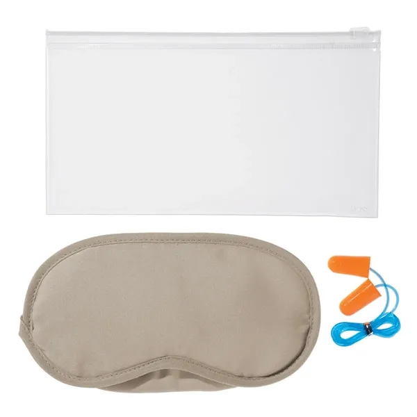 Ear Plugs and Eye Mask Set, great for travel, includes comfort... from ASI 61125 Hit Promotional Products / Hit®