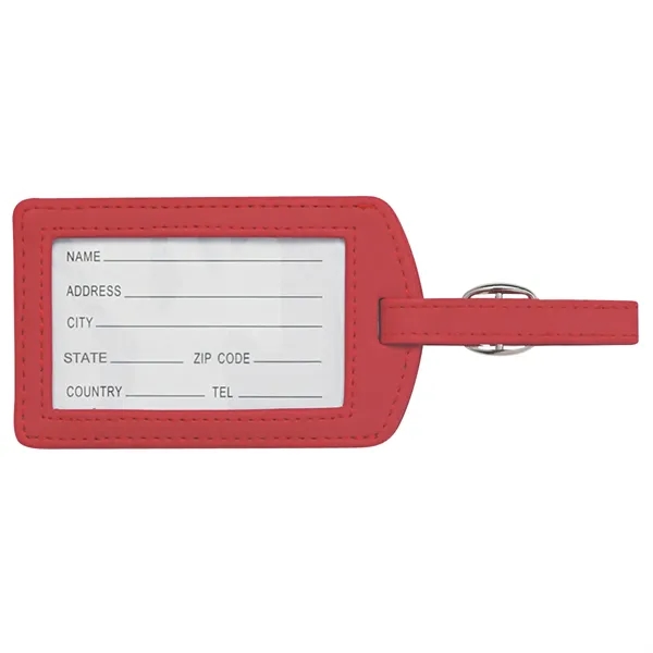 Luggage tag with adjustable strap and ID card.... from ASI 61125 Hit Promotional Products / Hit®