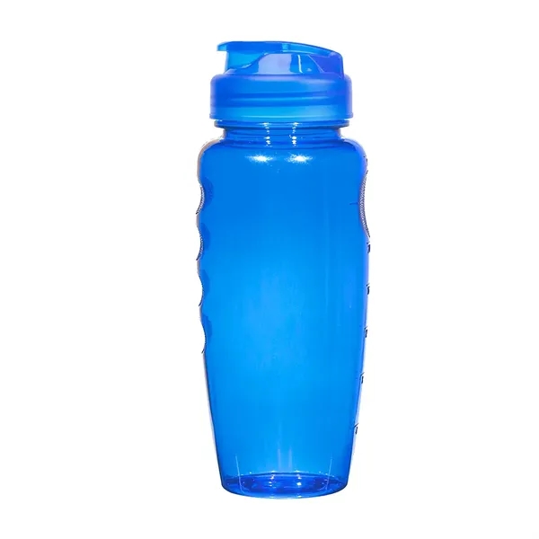30 Oz. Poly-Clear Gripper Bottle. Made With PET Material.  Leak-Resistant... from ASI 61125 Hit Promotional Products / Hit®