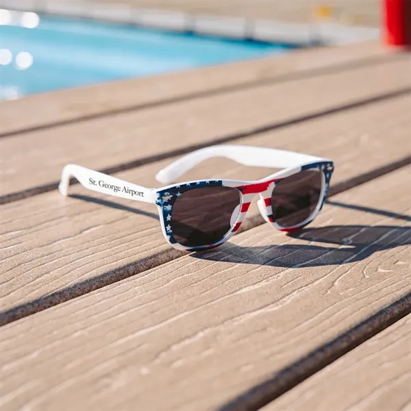 Patriotic Malibu Sunglasses... from ASI 61125 Hit Promotional Products / Hit®