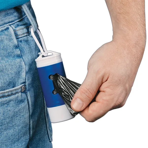 Dog bag dispenser with flashlight.... from ASI 61125 Hit Promotional Products / Hit®