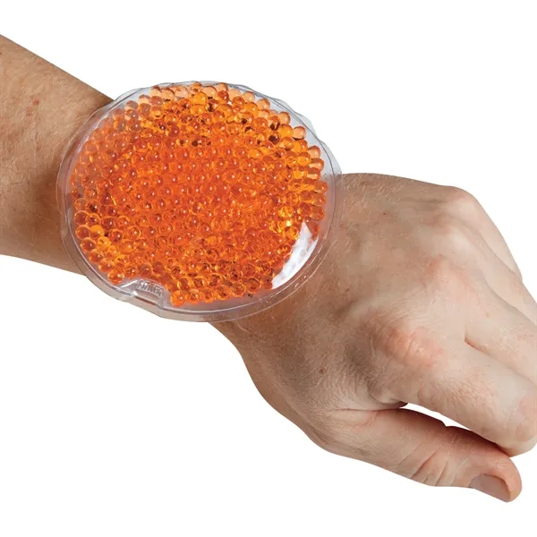 Small Round Gel Beads Hot/Cold Pack.  Therapeutic Gel Pack Applies... from ASI 61125 Hit Promotional Products / Hit®