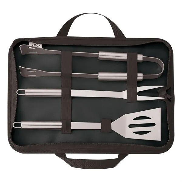 3 Piece BBQ set in case.... from ASI 61125 Hit Promotional Products / Hit®