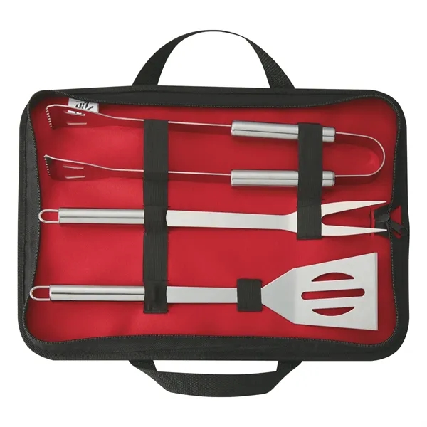 3 Piece BBQ set in case.... from ASI 61125 Hit Promotional Products / Hit®