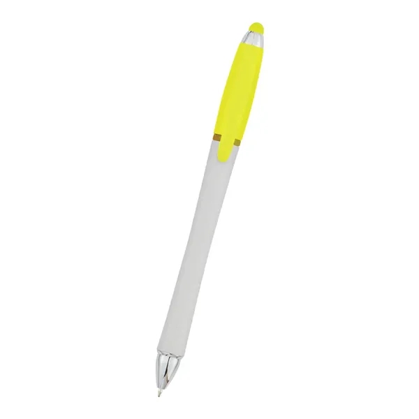 Ballpoint pen with highlighter and stylus on top.... from ASI 61125 Hit Promotional Products / Hit®