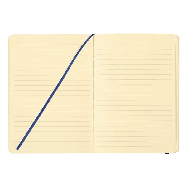 80 Page Lined 5" X 7" Eco-Inspired Strap Notebook with Paper... from ASI 61125 Hit Promotional Products / Hit®