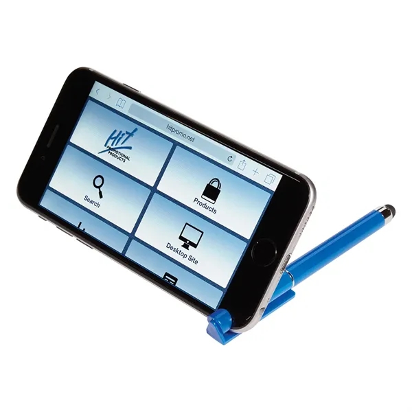 Stylus Pen with Phone Stand and Screen Cleaner... from ASI 61125 Hit Promotional Products / Hit®