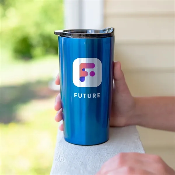 20 Oz. Himalayan Tumbler. Stainless Steel Outer And Inner.  Double... from ASI 61125 Hit Promotional Products / Hit®