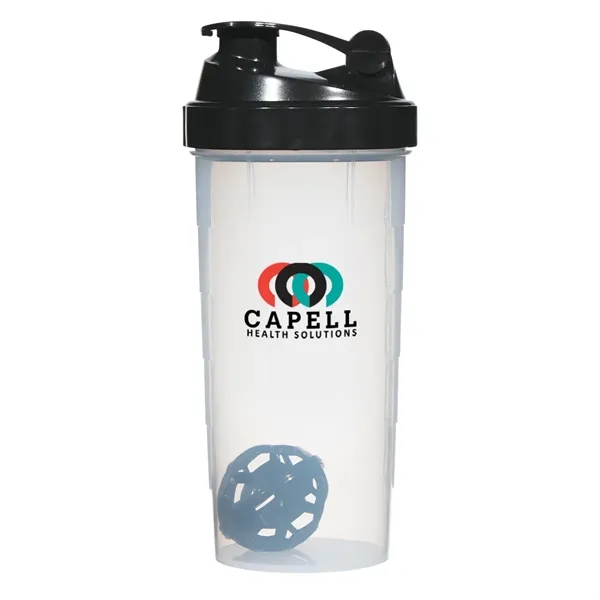 24 Oz. Shake-It-Up Bottle. Snap-On, Spill-Resistant Flip-Top Lid.  Single Wall... from ASI 61125 Hit Promotional Products / Hit®