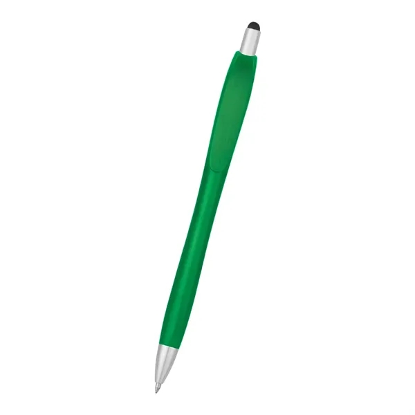 Evolution Stylus Pen.  Plunger Action and Stylus on Top.... from ASI 61125 Hit Promotional Products / Hit®