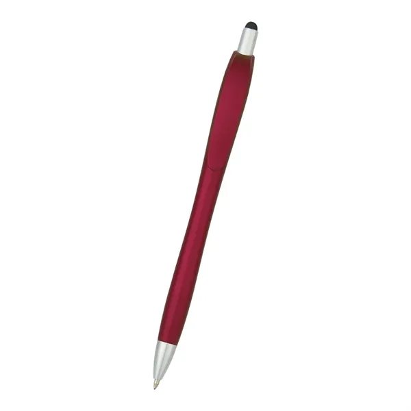 Evolution Stylus Pen.  Plunger Action and Stylus on Top.... from ASI 61125 Hit Promotional Products / Hit®