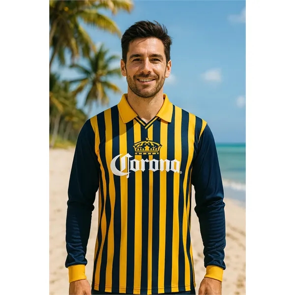 Fully customized long-sleeve soccer jersey, breathable and lightweight - perfect for... from ASI 72657 Active Life Promo / Active Life Promo