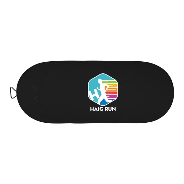 39" x 19 3/4" collapsible sun shade for car windshield with... from ASI 61125 Hit Promotional Products / Hit®