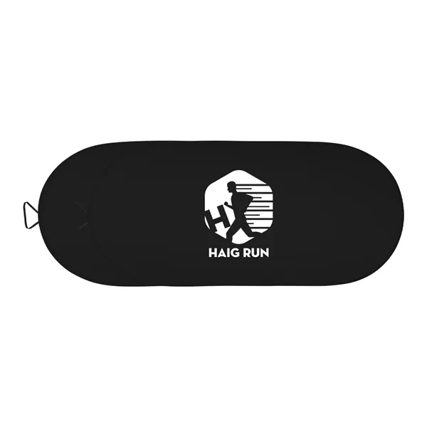 39" x 19 3/4" collapsible sun shade for car windshield with... from ASI 61125 Hit Promotional Products / Hit®