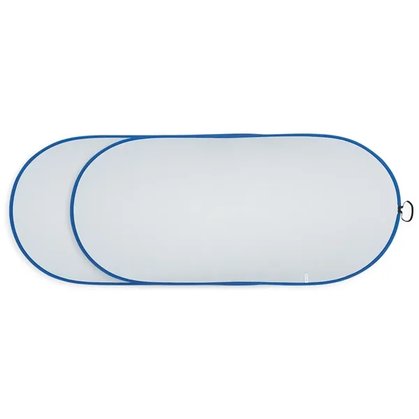 39" x 19 3/4" collapsible sun shade for car windshield with... from ASI 61125 Hit Promotional Products / Hit®