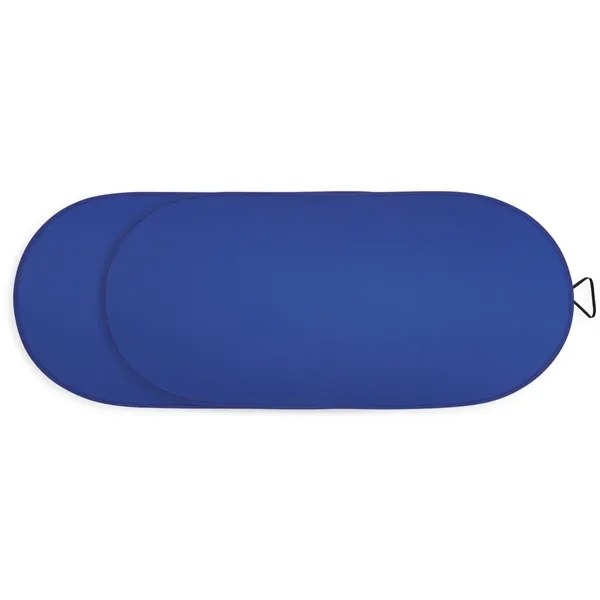 39" x 19 3/4" collapsible sun shade for car windshield with... from ASI 61125 Hit Promotional Products / Hit®