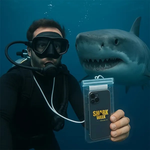 Waterproof pouch with adjustable neck cord.... from ASI 61125 Hit Promotional Products / Hit®